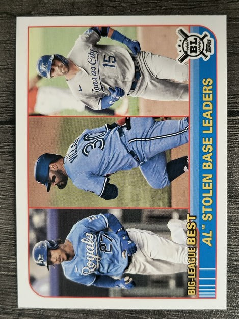 2021 Topps Big League #261 Jonathan Villar/Whit Merrifield/Adalberto Mondesi