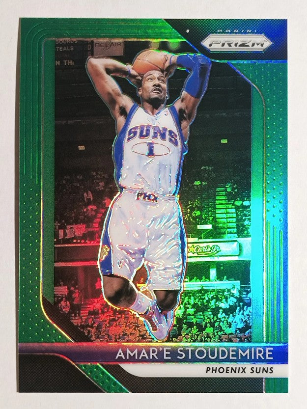 2018-19 Panini Prizm Prizms Green #295 Amar'e Stoudemire