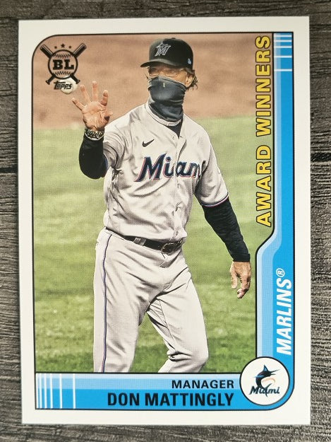2021 Topps Big League #284 Don Mattingly AW