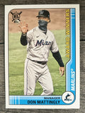 2021 Topps Big League #284 Don Mattingly AW