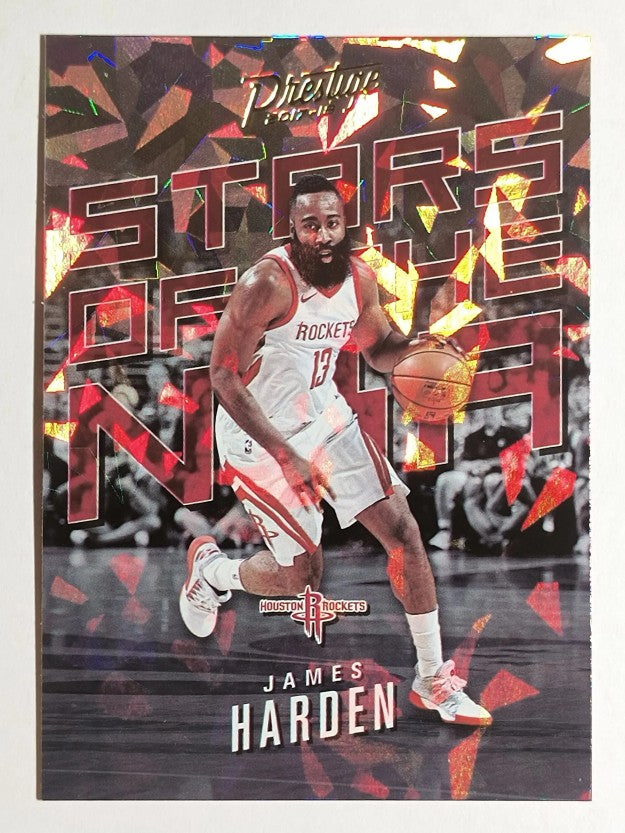 2017-18 Prestige Stars of the NBA Crystal #4 James Harden