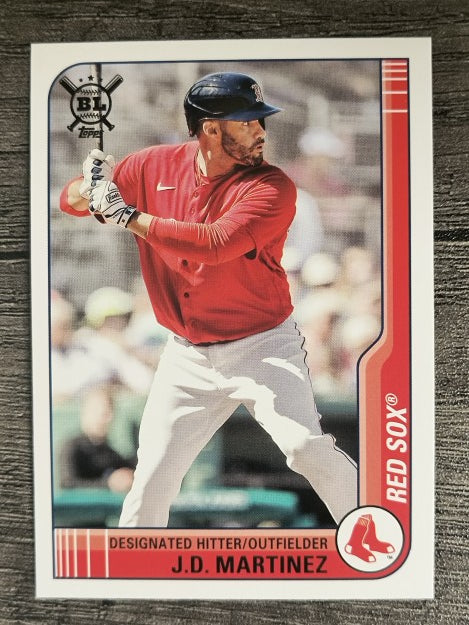 2021 Topps Big League #73 J.D. Martinez