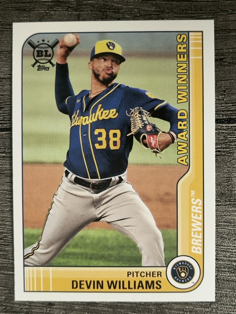2021 Topps Big League #271 Devin Williams AW