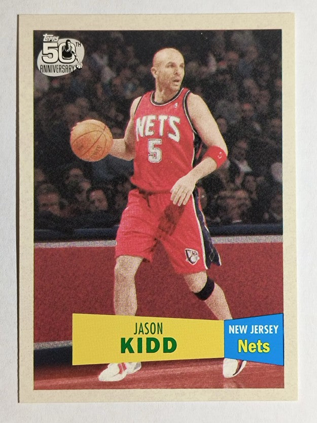 2007-08 Topps 1957-58 Variations #5 Jason Kidd