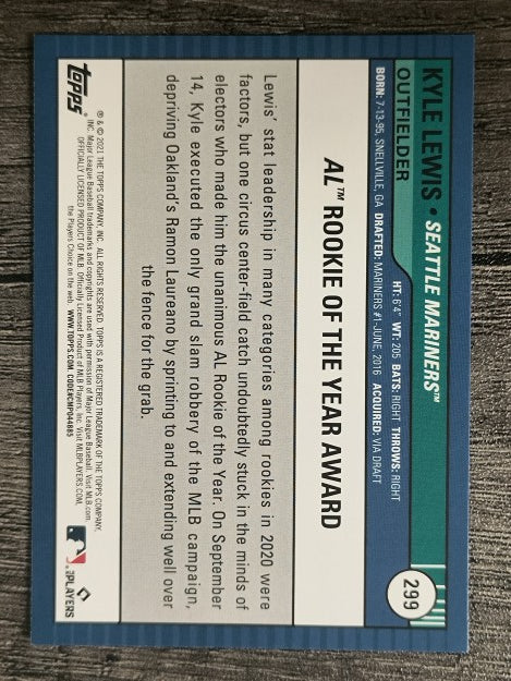 2021 Topps Big League #299 Kyle Lewis HL