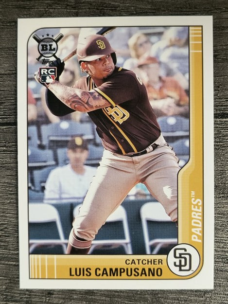 2021 Topps Big League #165 Luis Campusano RC