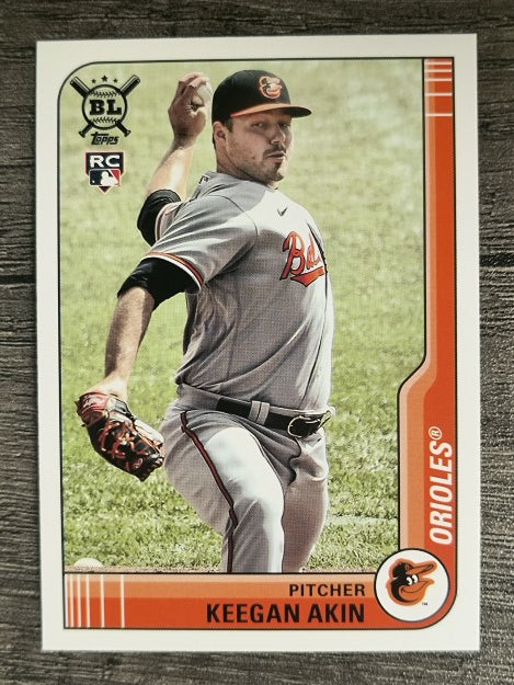 2021 Topps Big League #36 Keegan Akin RC