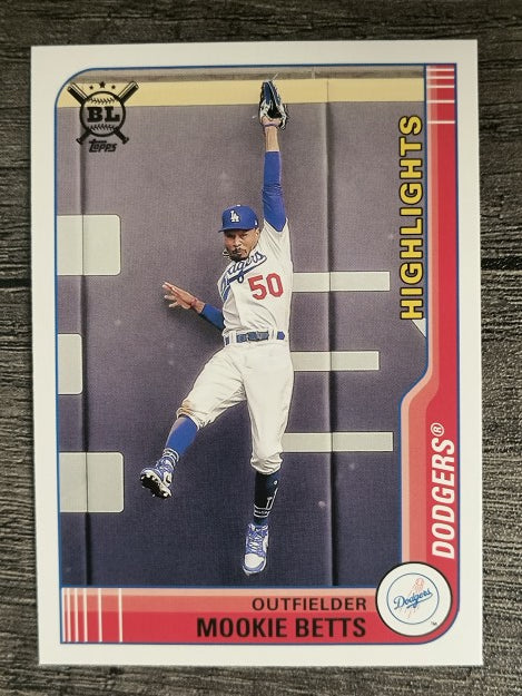 2021 Topps Big League #298 Mookie Betts HL