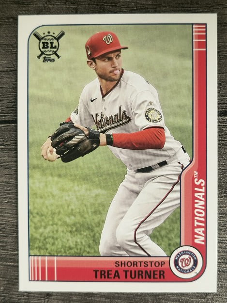 2021 Topps Big League #90 Trea Turner