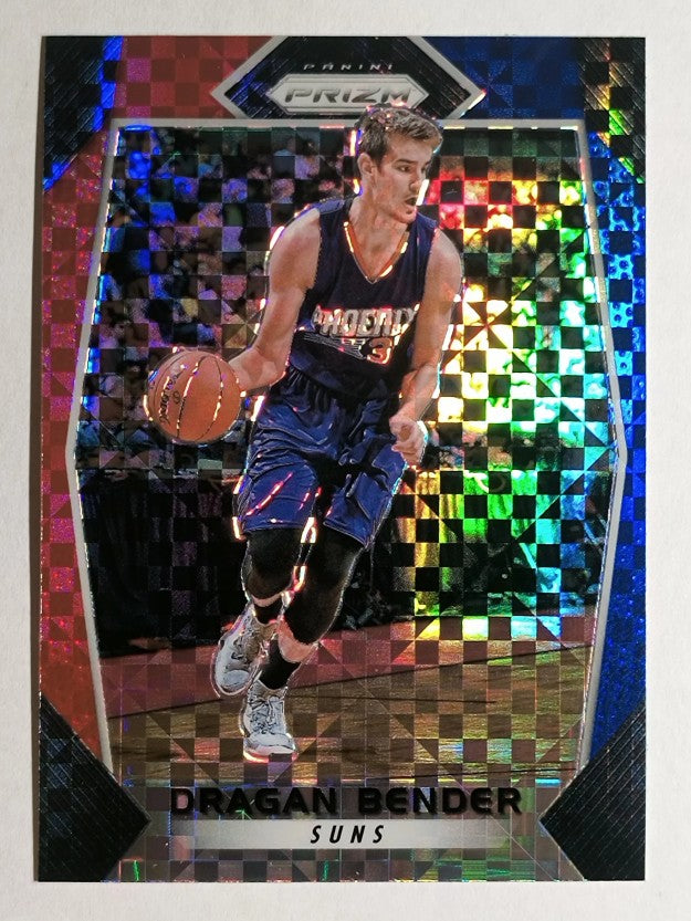 2017-18 Panini Prizm Prizms Red White and Blue #66 Dragan Bender