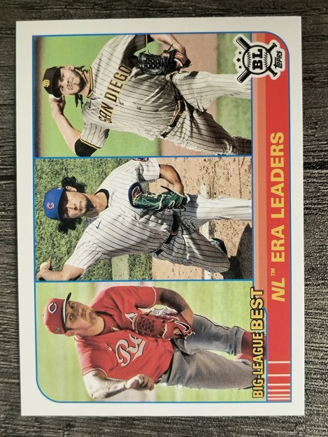 2021 Topps Big League #250 Dinelson Lamet/Yu Darvish/Trevor Bauer