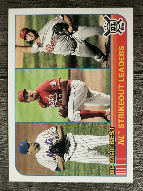 2021 Topps Big League #252 Trevor Bauer/Aaron Nola/Jacob deGrom