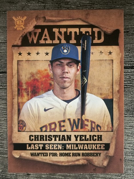 2021 Topps Big League Wanted #WT4 Christian Yelich