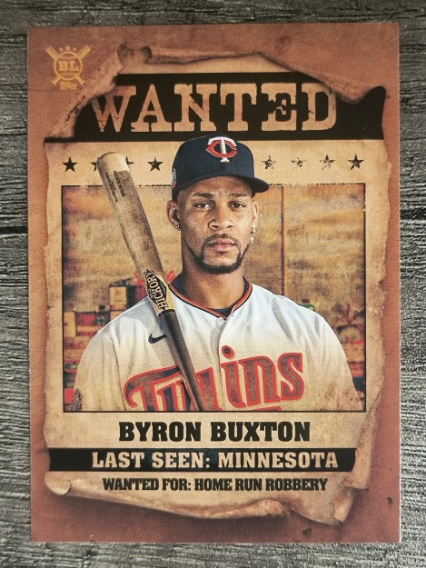 2021 Topps Big League Wanted #WT12 Byron Buxton