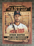 2021 Topps Big League Wanted #WT12 Byron Buxton