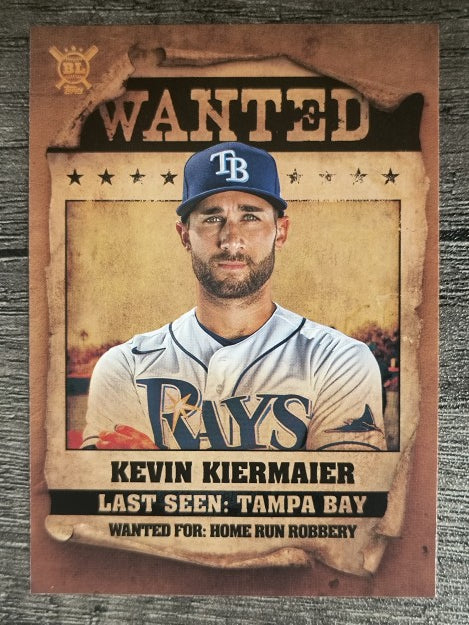 2021 Topps Big League Wanted #WT14 Kevin Kiermaier