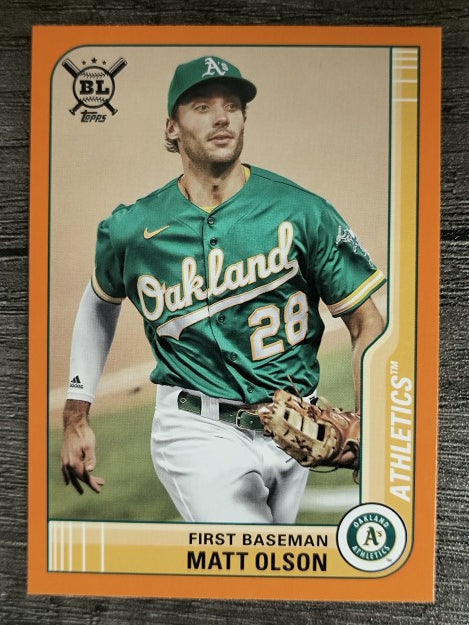 2021 Topps Big League Orange #95 Matt Olson