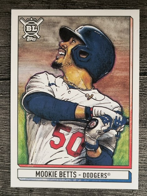 2021 Topps Big League Art of the Game #ATGMB Mookie Betts