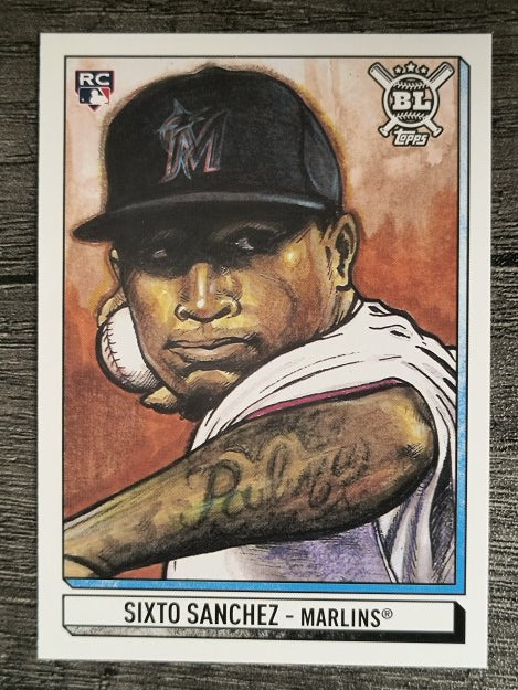 2021 Topps Big League Art of the Game #ATGSS Sixto Sanchez