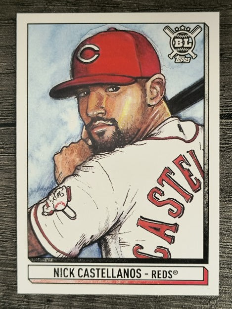 2021 Topps Big League Art of the Game #ATGNC Nick Castellanos