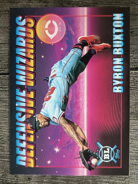 2021 Topps Big League Defensive Wizards #DW12 Byron Buxton