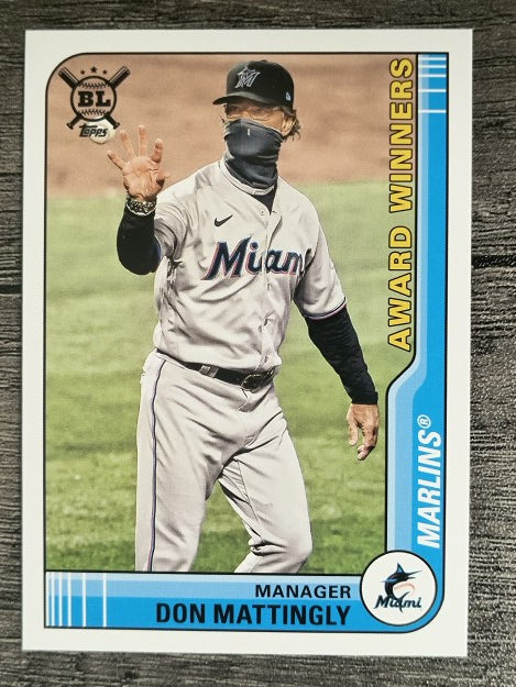 2021 Topps Big League #284 Don Mattingly AW