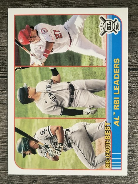 2021 Topps Big League #249 Mike Trout/Luke Voit/Jose Abreu