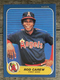 1986 Fleer #151 Rod Carew