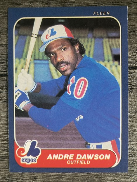 1986 Fleer #246 Andre Dawson