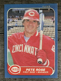 1986 Fleer #191 Pete Rose (NM)