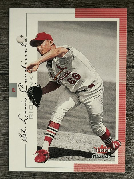 2001 Fleer Genuine #74 Rick Ankiel