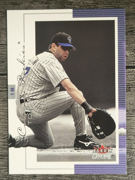 2001 Fleer Genuine #9 Todd Helton