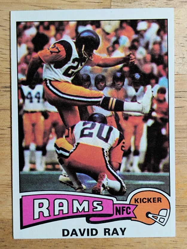 1975 Topps #34 David Ray (EX)
