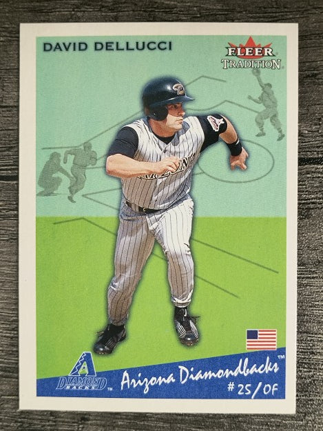2002 Fleer Tradition #417 David Dellucci