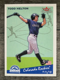 2002 Fleer Tradition #298 Todd Helton