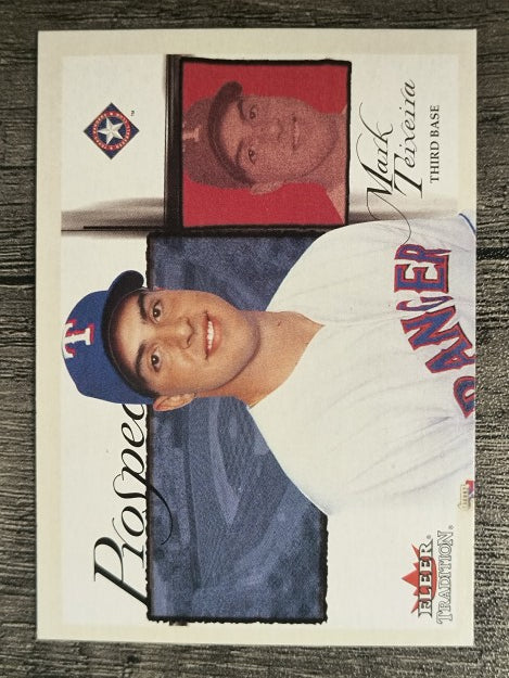 2002 Fleer Tradition #459 Mark Teixeira PROS