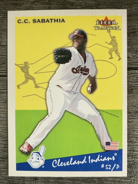 2002 Fleer Tradition #20 C.C. Sabathia SP