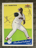 2002 Fleer Tradition #20 C.C. Sabathia SP