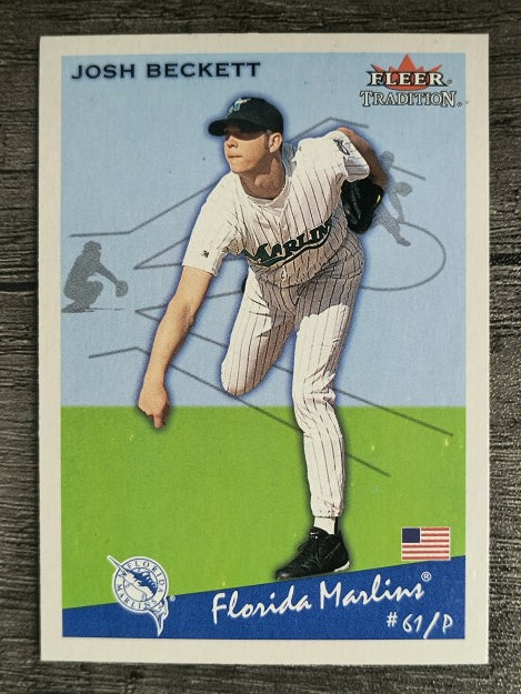 2002 Fleer Tradition #48 Josh Beckett SP