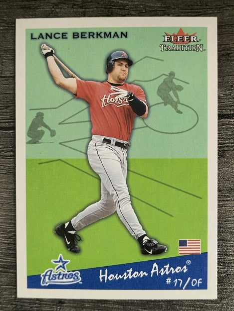 2002 Fleer Tradition #60 Lance Berkman SP