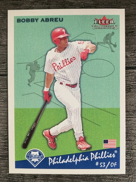 2002 Fleer Tradition #104 Bobby Abreu