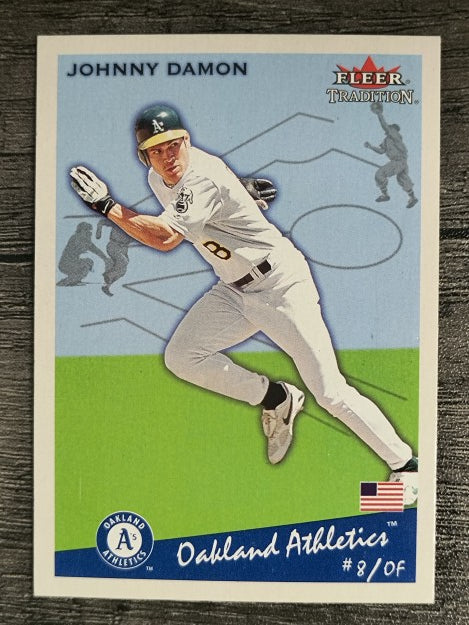 2002 Fleer Tradition #169 Johnny Damon