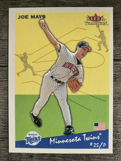 2002 Fleer Tradition #343 Joe Mays