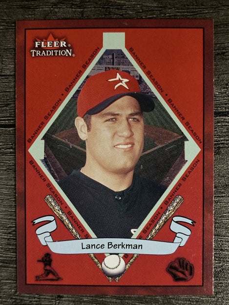 2002 Fleer Tradition #477 Lance Berkman BNR
