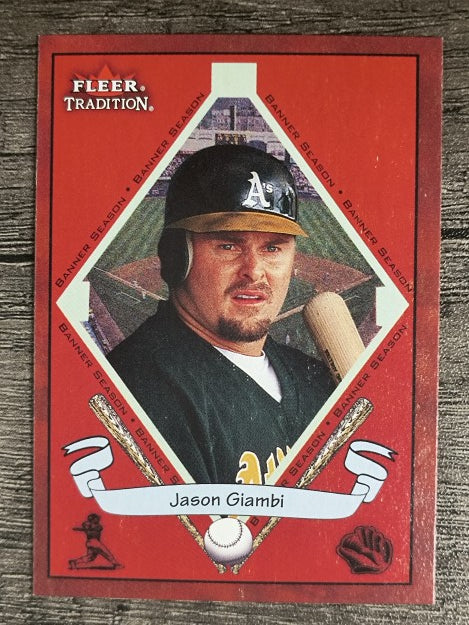 2002 Fleer Tradition #493 Jason Giambi BNR