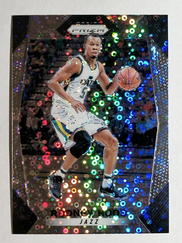 2017-18 Panini Prizm Prizms Fast Break #111 Rodney Hood