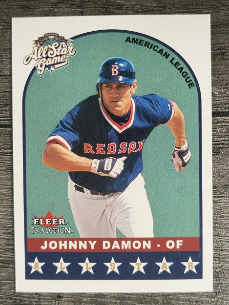2002 Fleer Tradition Update #U327 Johnny Damon Sox AS