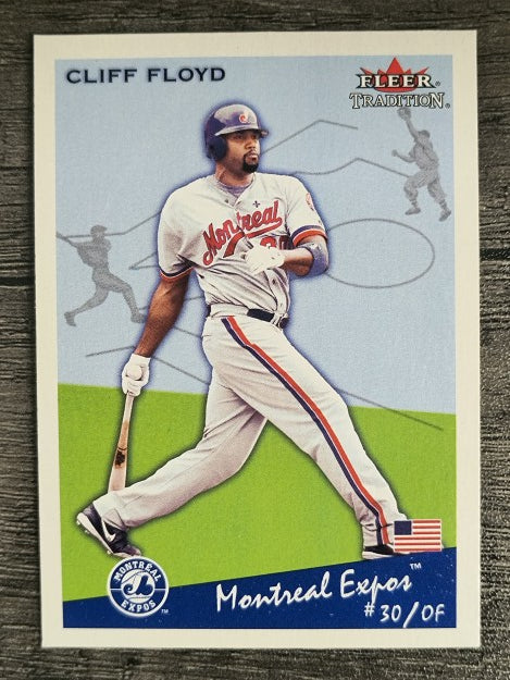 2002 Fleer Tradition Update #U232 Cliff Floyd
