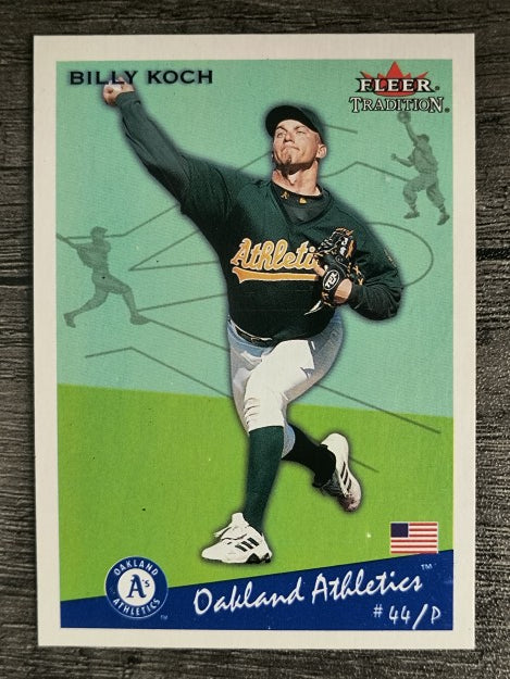 2002 Fleer Tradition Update #U229 Billy Koch