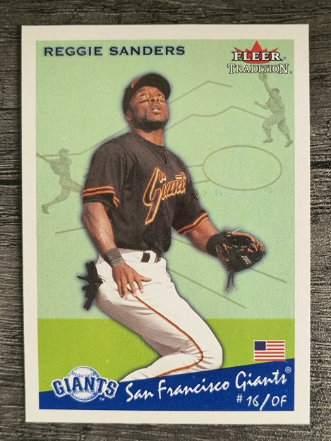 2002 Fleer Tradition Update #U226 Reggie Sanders